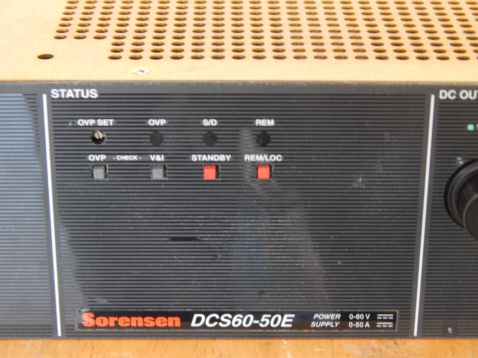 Sorensen DCS60-50E M9C Power Supply 0-60V 0-50A Sorensen DCS60-50E M9C Power Supply 0-60V 0-50A